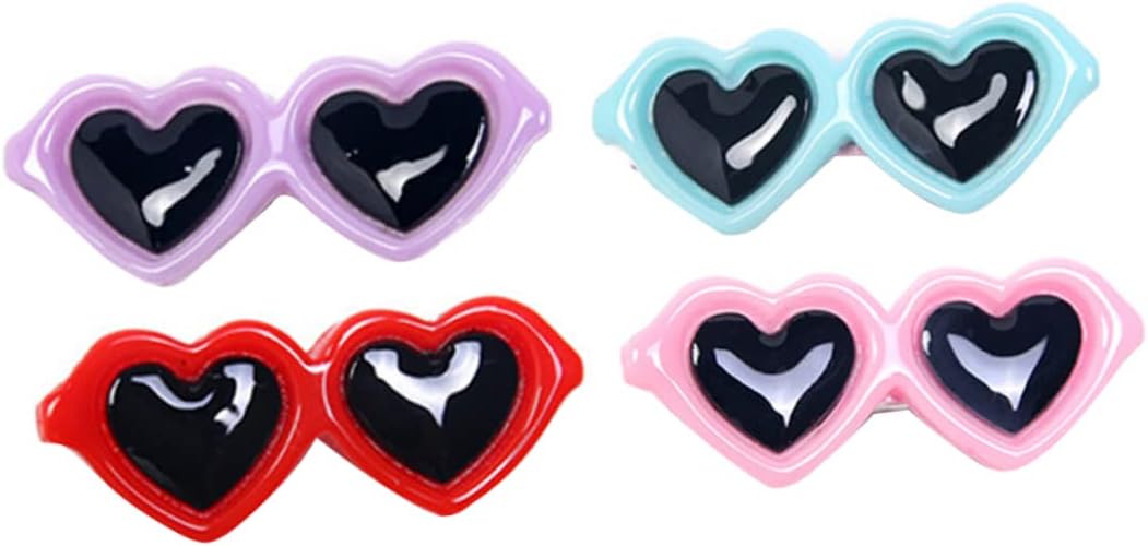 20pcs Heart Shaped PET Eyewear...