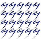 Options de style : avec un large choix de couleurs pour les cordons porte-badges, trouvez le cordon qui correspond à votre équipe, votre marque ou vos préférences personnelles pour toutes les occasions