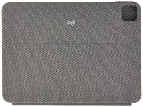 Logitech Combo Touch iPad Pro 11-inch (1st, 2nd, 3rd gen - 2018, 2020, 2021) Keyboard Case - Detachable Backlit Keyboard, Click-Anywhere Trackpad, Smart Connector - Grey; USA Layout
