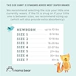 Amazon Brand - Mama Bear Gentle Touch Diapers, Hypoallergenic, Size 5, 132 Count (4 packs of 33), White - Image 5
