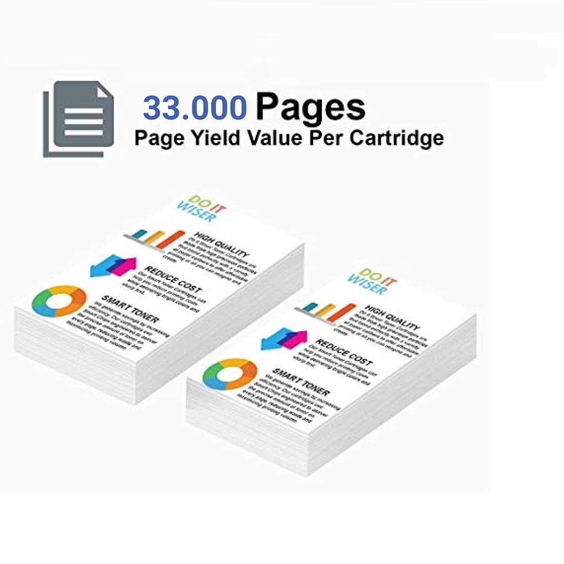 Do it Wiser Compatible Printer Toner Cartridge Replacement for Ricoh MP C6003 MP C4503 MP C5503 MP C6004 | 841849 (Black)