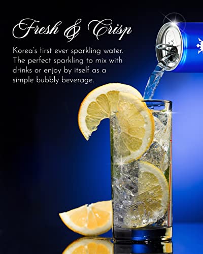 Chojung Sparkling Water - Natural Carbonated Mineral Water With Zero Calories, Sugar & Carbs (250 Ml, 8.5 Fl Oz X Pack Of 6) #TOP1