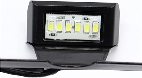 Miniatura 4 de XHSK Accesorios de motocicleta, luz LED universal impermeable para placa de matrícula Yamaha FZS 600 1000 FZ6 FZ1 FZ8 FAZER FZ07 FZ09 FZ10 FZ16 FZ25