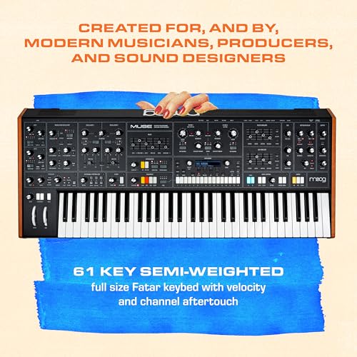Image of MOOG Muse 8-Voice Analog Polyphonic Synthesizer
