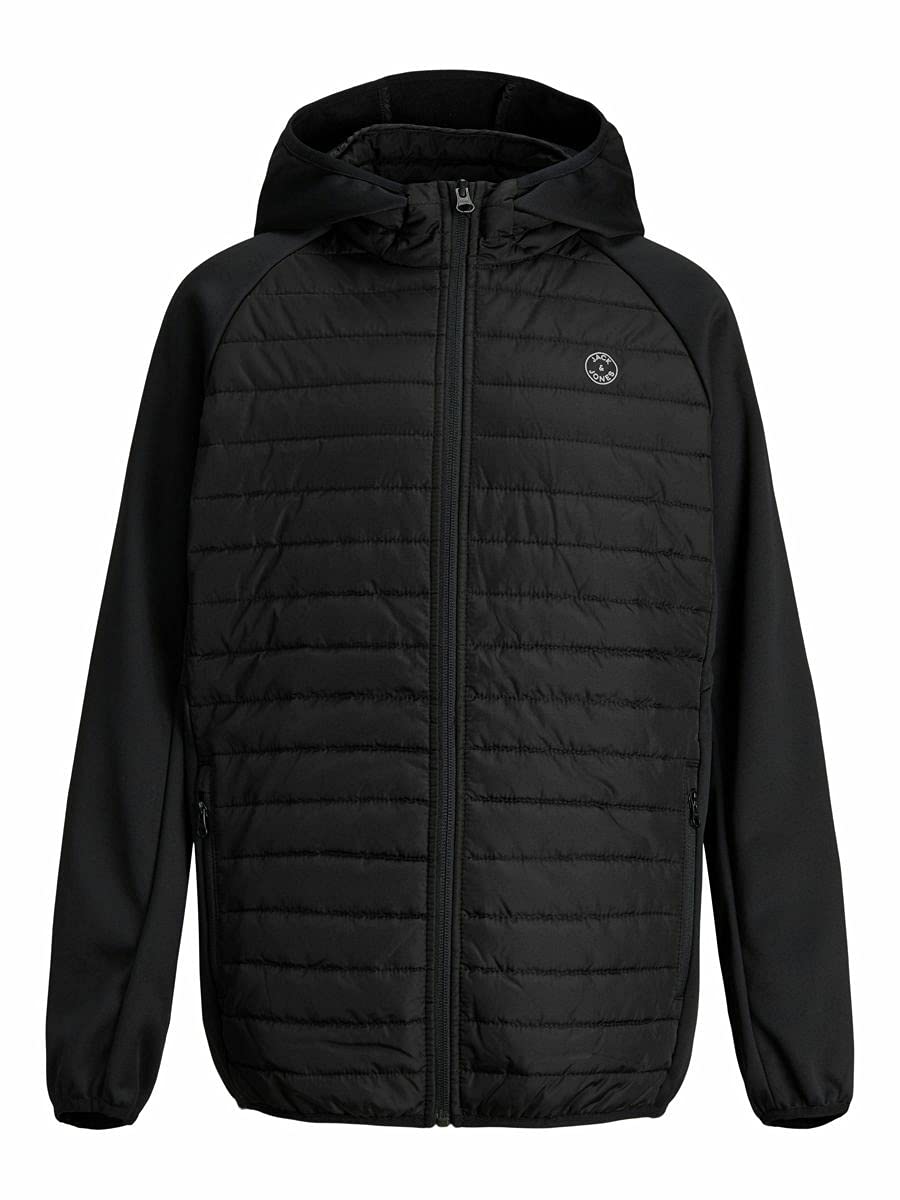 Jack & JonesJunior Boy's Jjemulti Quilted Jacket Jr, Black/, 176