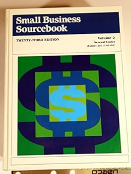 Hardcover Small Business Sourcebook: The Entrepreneur's Resource Book