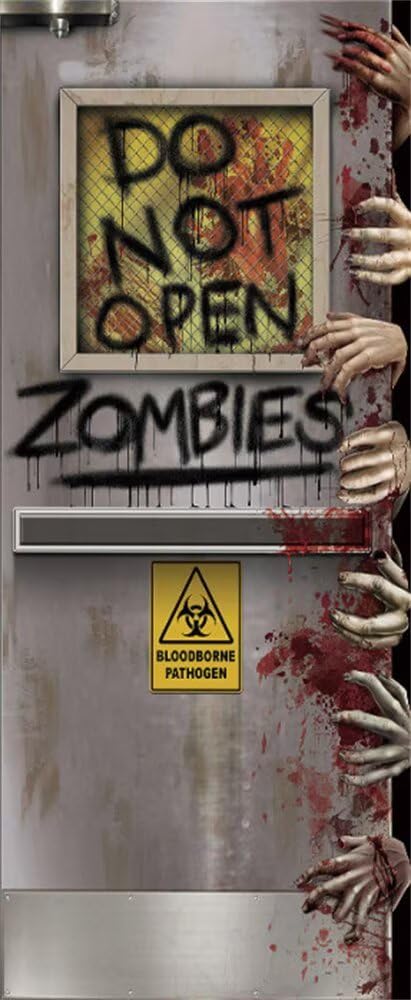 Vinilos Puertas Halloween Pegatinas Decorativas de Puerta 3D