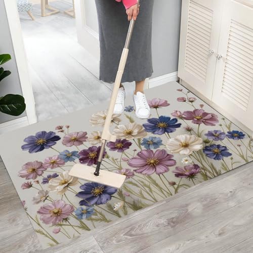 Paillassons intérieur aquarelle tapis absorbant antidérapant - 7