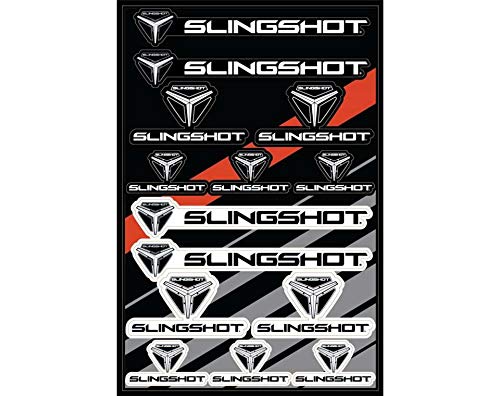 Polaris Slingshot UV Coated Laminate Slingshot Logo Sticker Sheet