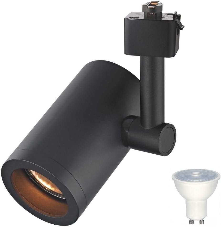 Black LED Track Head Light for Juno Track System 3000K 500 Lumens