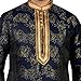 Tathastu Mens Kurta Pyjama Set 1951 Blue -42