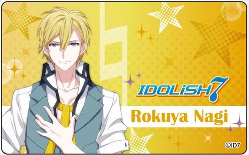 Badge Nagi Aidolishseven 6 original de Contents Seed, cadeau idéal pour fan d'anime et manga