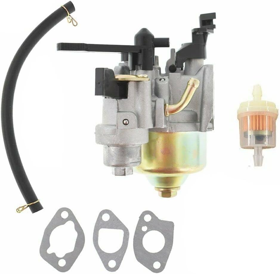Carburetor Carb Replaces For Pressure Washer Echo Bear Cat PW3100B, Ferat FGH205 Chipper, EcoChip EC90 Wheeled Leaf Blower Eliet BL 360 Air Compressor, Emglo K5HGA-8P Everbilt WG20 5.5HP Utility Pump