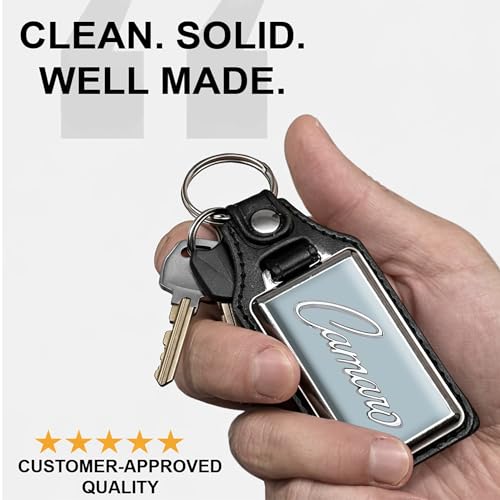 Image of Brotherhood Car Key Chain for Camaro - Classic Models Keychain for Men and Women Gift Key Ring - -