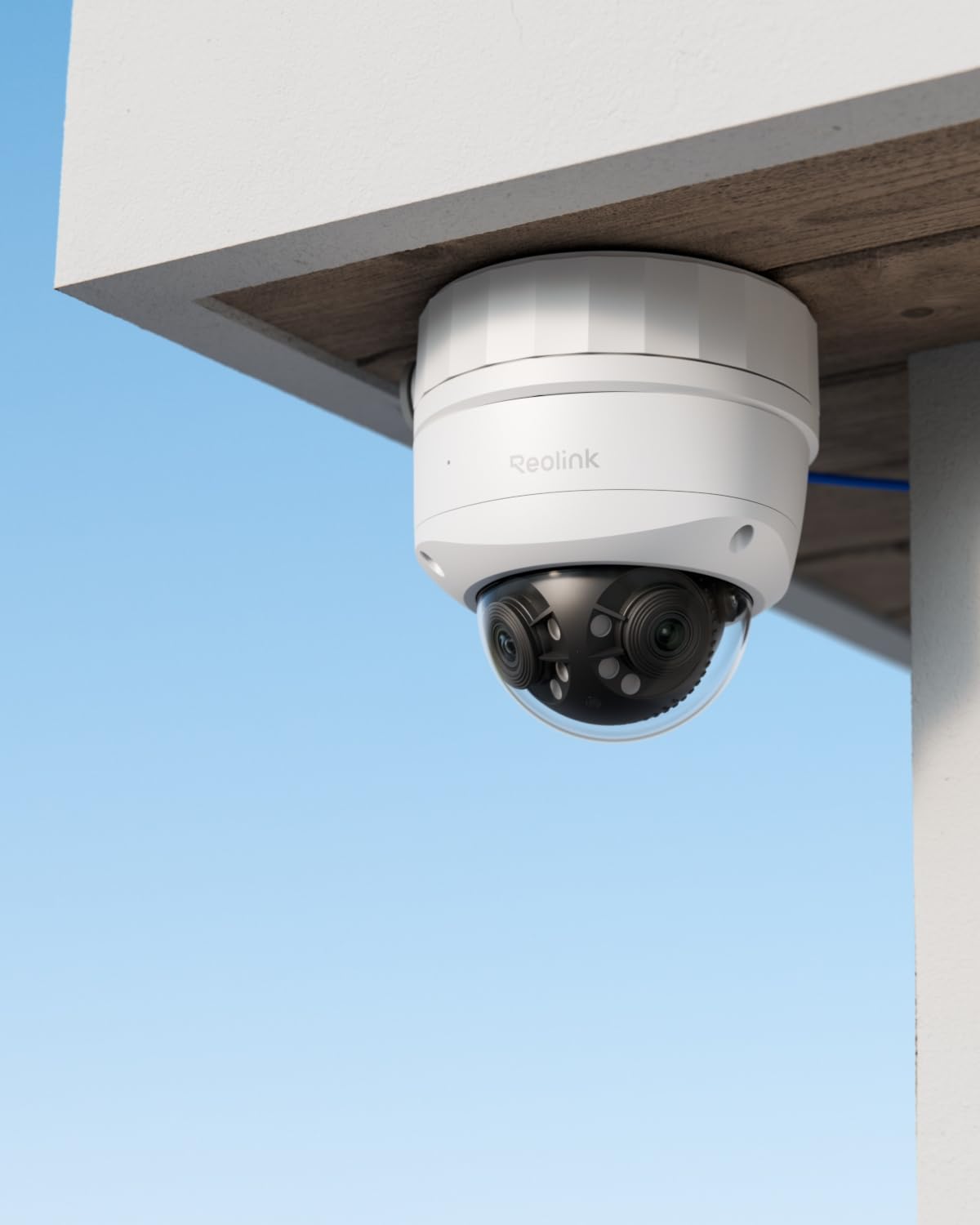 Reolink Scatola di Giunzione D20, Progettata SOLO Telecamere IP Dome RLC-520A, RLC-820A, RLC-823A, RLC-1224A, RLC-833A, RLC-842A, RLC-523WA, RLC-542WA, E1 Outdoor Serie