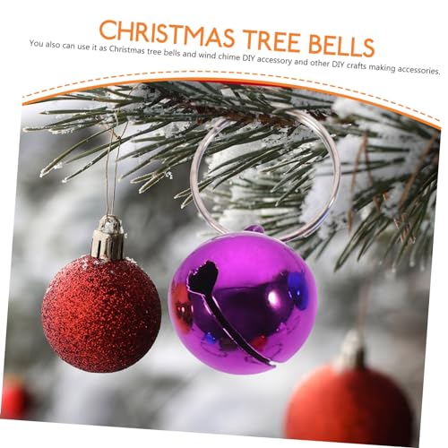 Lurrose 24 Peças Decoração De Natal Coleira Para Animais De Estimação Decoração Colorida Artesanato