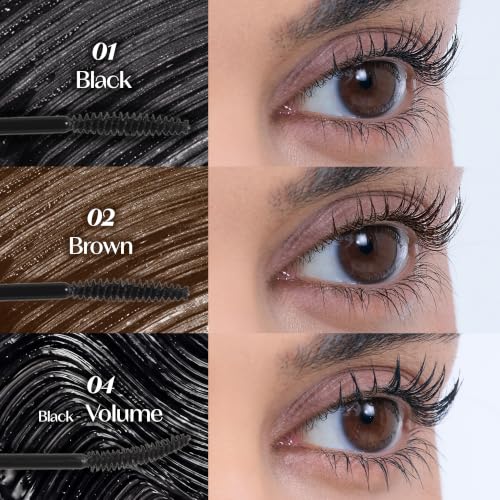 Image of ETUDE Curl Fix Mascara, Lash Mascara, Strong Curl Up, Long-Lasting, Waterproof, Light-Weight, Korean Makeup, Beauty, Vegan Certified, Volume (0.27 Fl Oz)