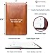 SOHOSPARK Refillable Faux Leather Journal, 6x8.7 Vegan Lined Writing Journal for Women or Men (Horse)