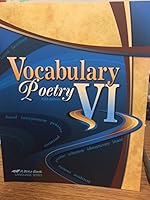 Vocabulary Poetry VI (5th Edition) B075TGKL9B Book Cover