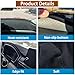 ZOXOQ Dashboard Cover Fit for Honda Pilot Accessories 2023 2024 2025 2026 Dash Board Mat Center Console Sunshield Pad Anti-Glare Dash Carpet Protector Without HUD (Black)