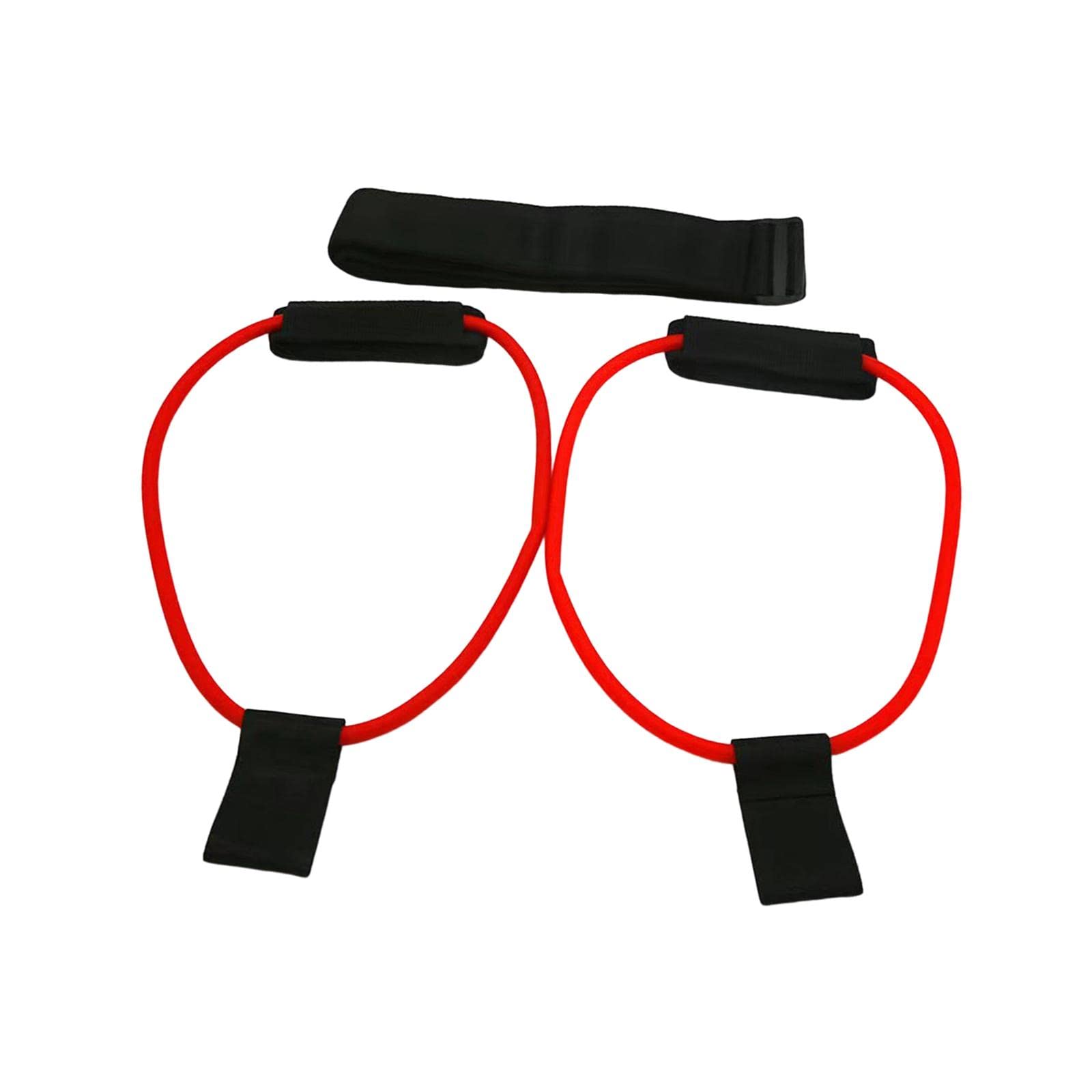 Booty Po-Gürtel, Hüft-Workout, Taille, Power-Gürtel, Booty-Widerstandsbänder, Rot, 13,6 kg