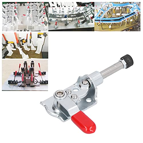 Toggle Clamp, Push Pull Toggle Clamp Hand Tool Quick Release Heavy Duty Toggle Clamp Jig Accessories 40kg Holding Capacity for Home Decoration Equipment Installation by Pissente - Image 2
