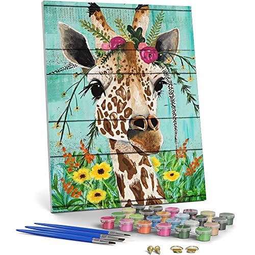 Best Giraffe PaintbyNumber Kits For Adults