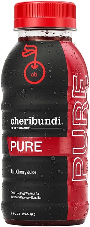Cheribundi 100% Tart Pure Cherry Juice | Unsweetened Cherry Juice Recovery Supplement | Post-Workout Recovery Drink for Athletes | Promotes Muscle Recovery |