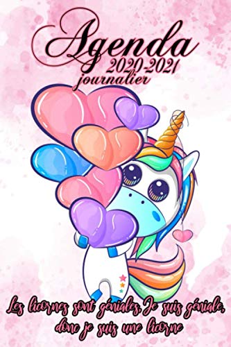 Télécharger Agenda 2020 2021 Journalier: Agenda Licorne 2020 2021 Scolaire , Semainier | Idéal Rentrée Étudia Livre PDF Gratuit