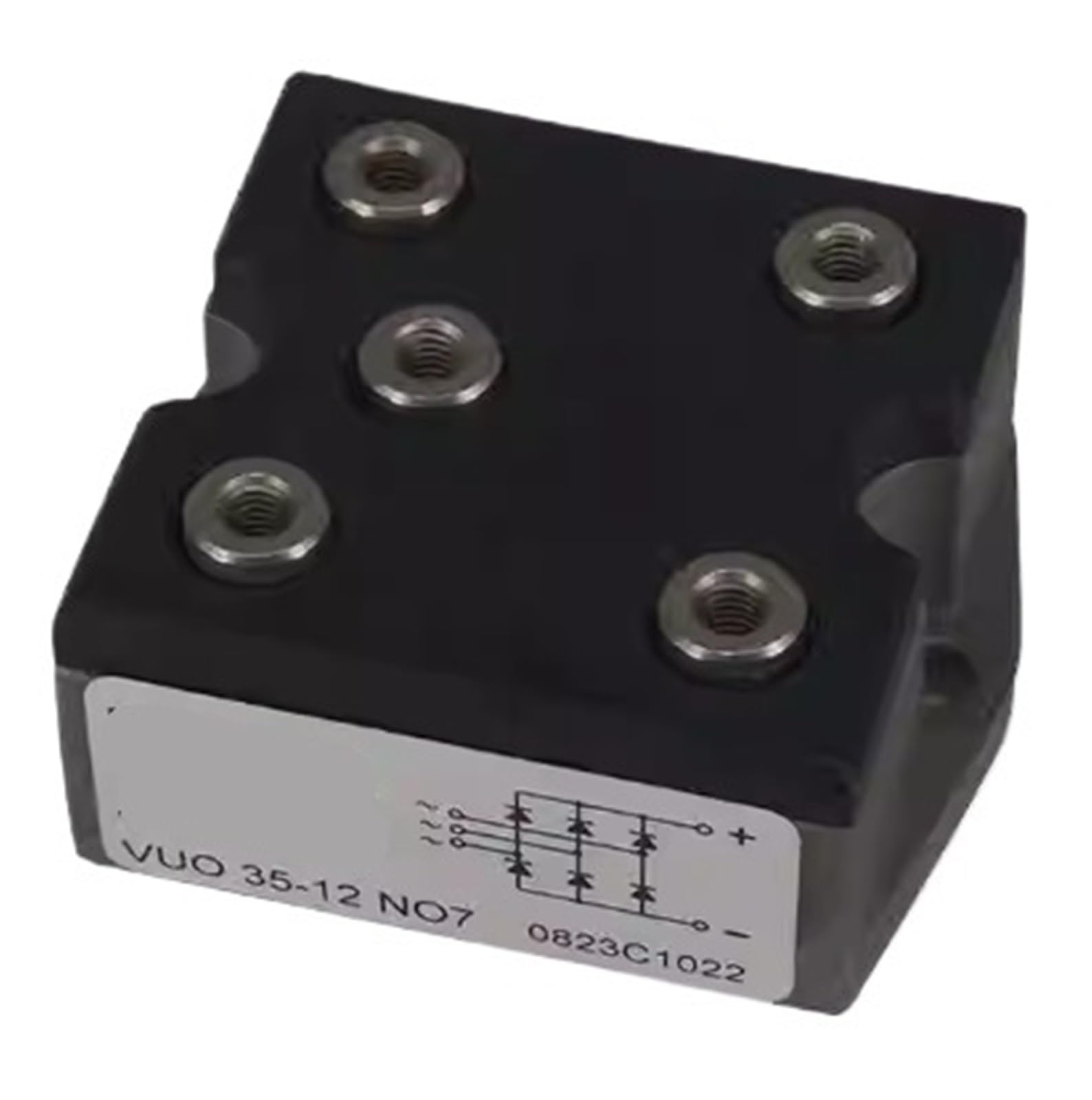YMUGUEGH Rectifier bridge Module VUO35-06NO7 VUO35-08NO7 VUO35-12NO7 VUO35-14NO7 VUO35-16NO7 VUO35-18NO7(VUO35-08NO7)