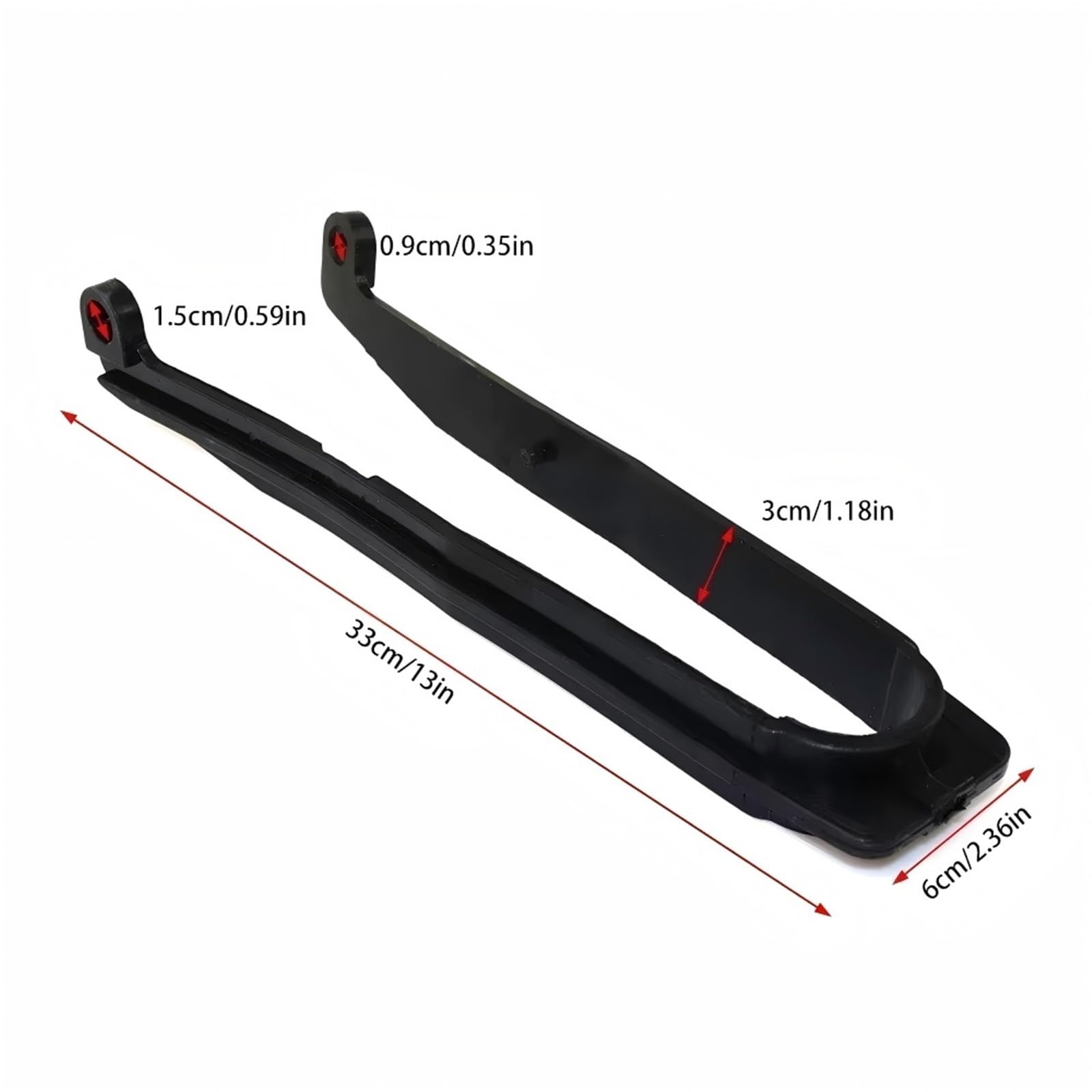 Guía Cadena Basculante Compatible Con CB1300 2003 2004 2005 2006 2007 2008 2009 Motocicleta Basculante Trasero Guía Cadena Protector Deslizante Amortiguador Horquilla Plana