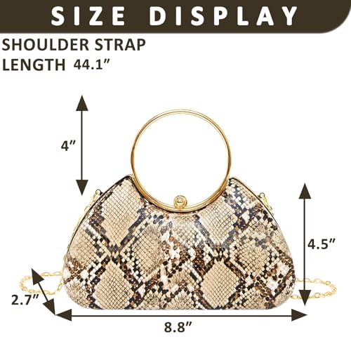 Evening Bag, Serpentine Handbag, Crossbody for Women Wedding, Prom, Parties2