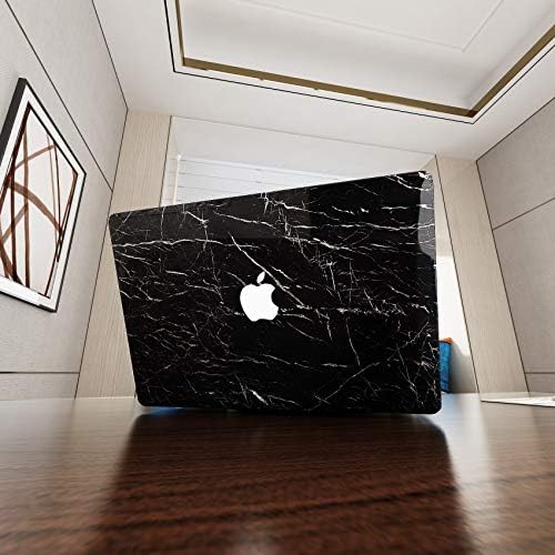 VEELIKE Sticky Back Plastic Marble Wallpaper Black Granite Kitchen Worktop Covering 40cm x 300cm Marble Effect Contact Paper Peel and Stick Waterproof Film for Cabinet Table Shelf