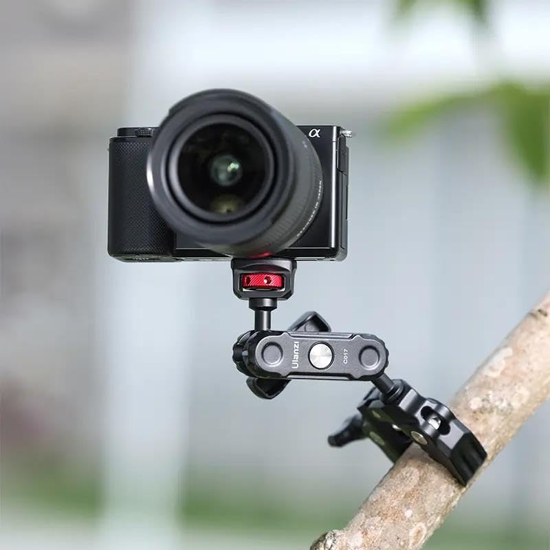 Ulanzi C017 Testa a sfera bidirezionale Super Clamp Magic Arm