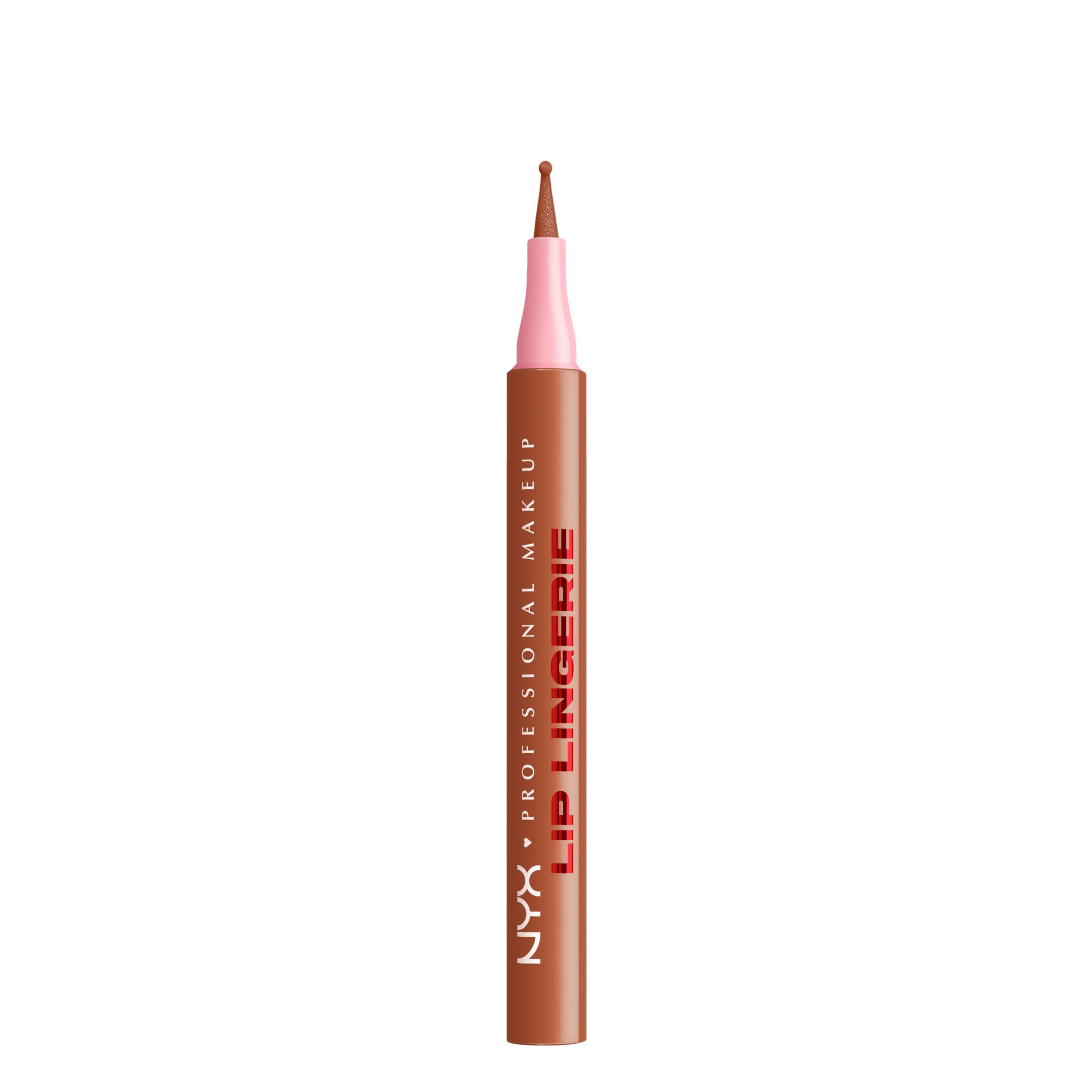 NYX Professional Makeup Lip Lingerie Lip Liner Stain Seamless All Day Stain Waterproof Barely There