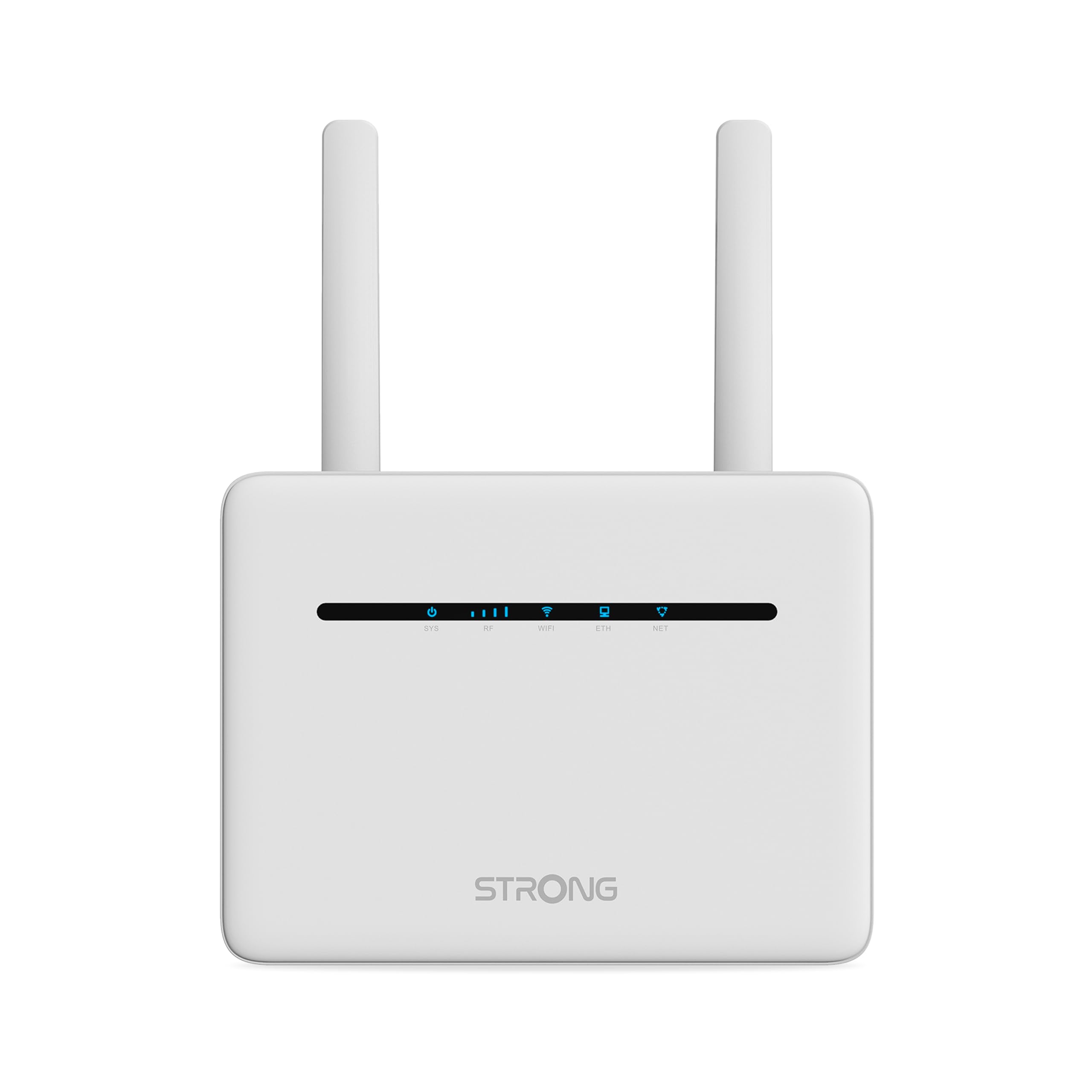 STRONG - Router 4G+ LTE 1200 - Hotspot Mobile - Fino a 300 Mbps 4G / 1200 Mbps Wi-Fi - Ideale per IPTV, Streaming HD, Gaming - 4 Porte LAN Gigabit - Compatibile con tutte le SIM