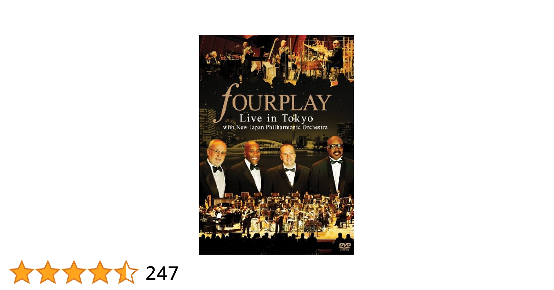 フォープレイ/ Live in Tokyo Fourplay – Live In Tokyo With New Japan Philharmonic