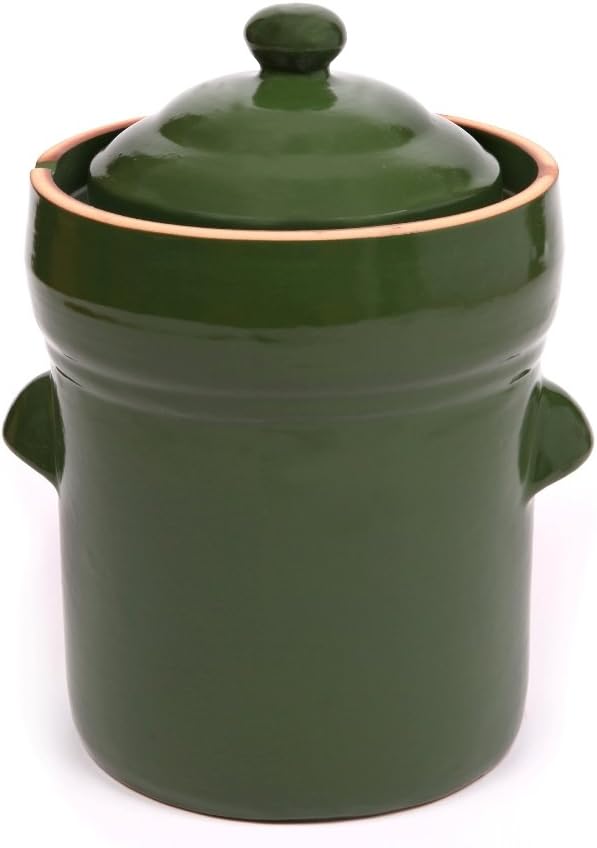 Miracle 10 Liter Crock Pot Green Boleslawiec