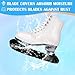 COITEK Ice Skate Guards Kit, 2 in 1 - Ice Skating Guards Skate Blade Covers for Figure Hockey Skates (Black, L)