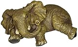 Design Toscano Ernie the Elephant Shelf Sitter Sculpture