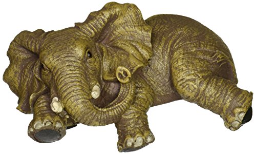 Design Toscano EU33738 Ernie the Elephant Shelf Sitter Sculpture,Single