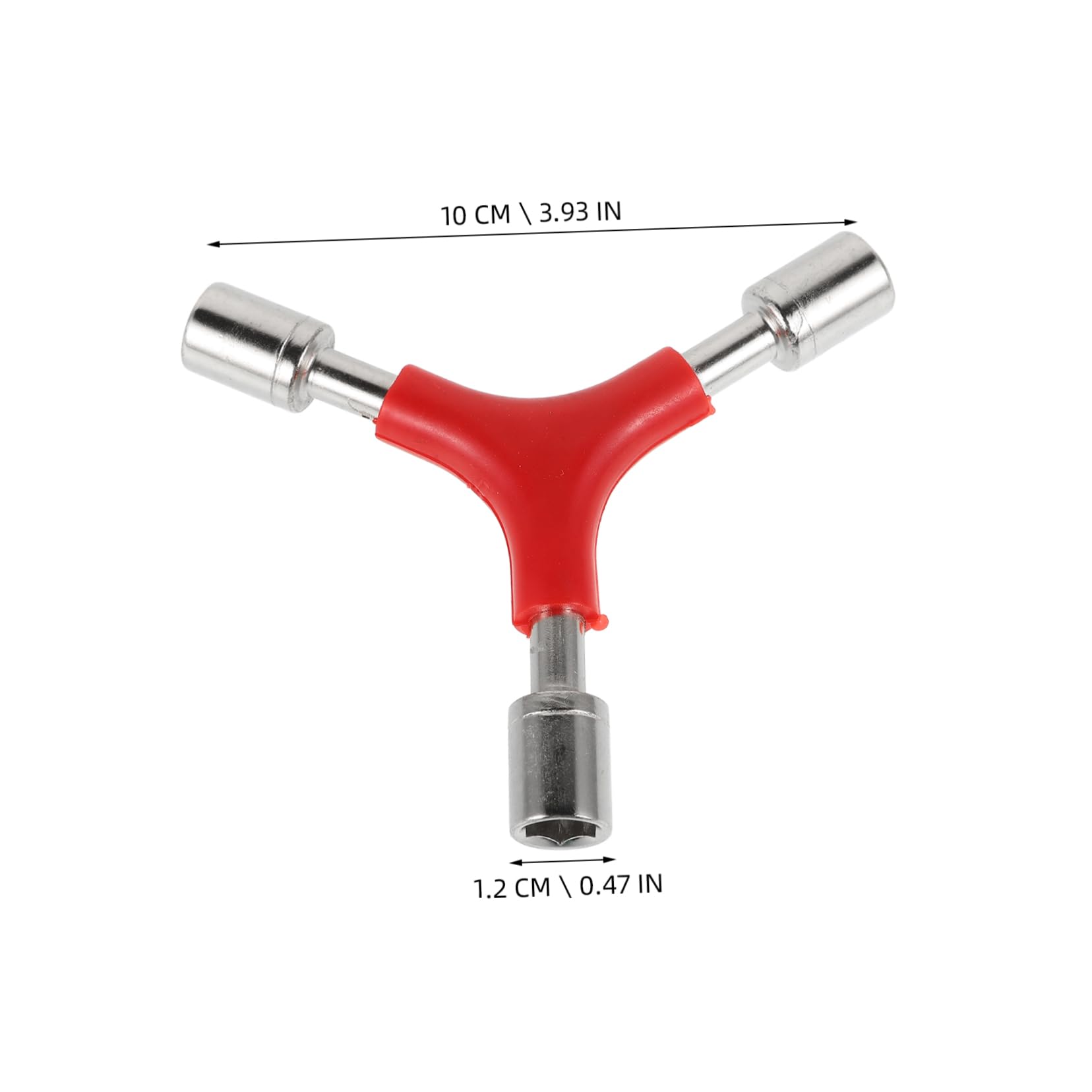 Luxshiny Multi Function Wrench Tool Versatile Prong Replacement Wrench for Bike Repairs Compact Portable Design for Outdoor Use Durable Metal Construction