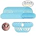 ESport 20 Pack (15 Medium + 5 Small) C-Shape BlueTeeth Whitening Cheek Retractor/ Mouth Opener, Intraoral Cheek Lip Retractors for Watch Ya Mouth, Speak Out & Mouth Guard Challenge Game
