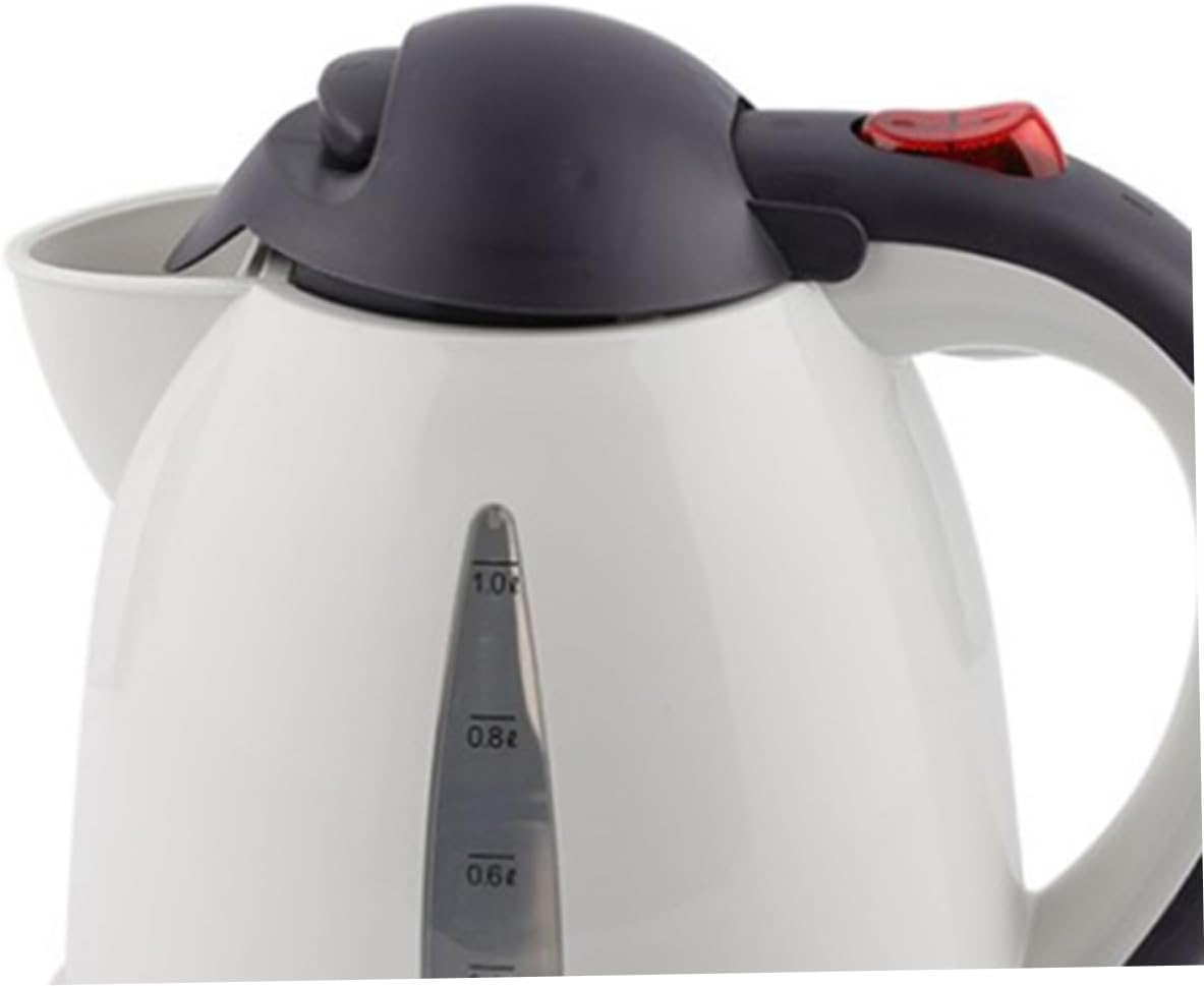 Garneck 12v 150w Fast Boil Electric Kettle Car Tea Heater Auto Shut-off Stainless Steel Interior Safe and Healthy