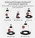 ItRonz Pet Oxygen Mask Veterinary Oxygen Mask for Cats & Dogs (4.4-11 Lbs) - Fits All Oxygen Concentrators, with CO2 Vent & Original Tube, Easy to Clean，Serves as a Great Helper for pet Owners.