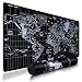 Produktbild Extended Gaming Mauspad XXL grosses mouspad groß Maus mat Computer Mouse pad Schreibtischmatte Unterlage Deskpad Stabile Gummiunterlage Glatte Stoffoberfläche Weltkarte 900x400mm EXCOVIP 4844