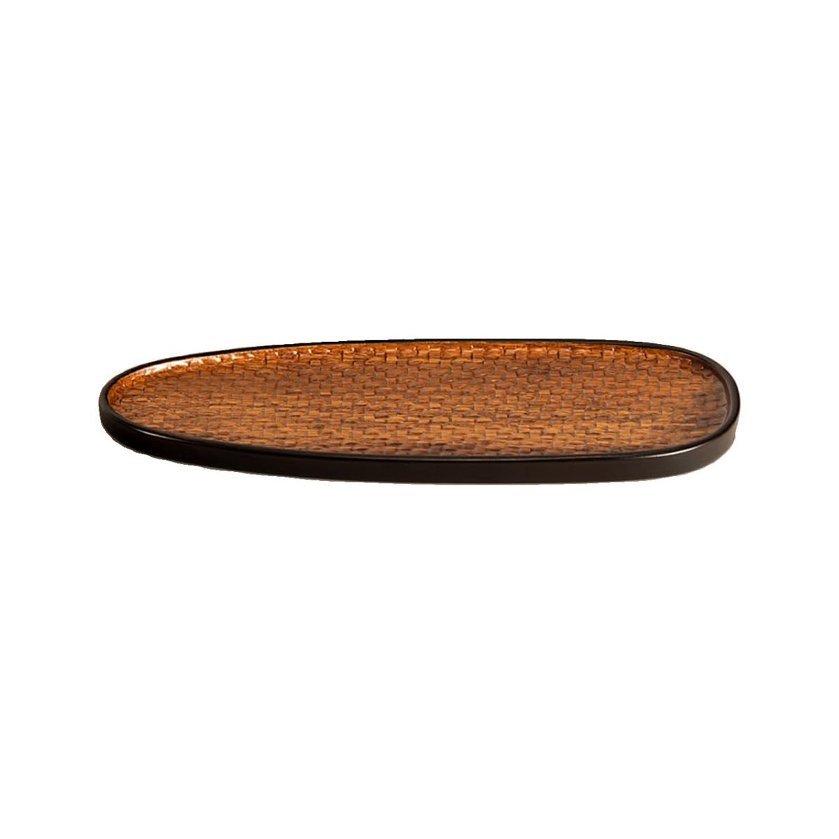 Bandeja De Té Bandeja de madera multiusos Bandeja de madera maciza for aperitivos y frutas Bandeja de madera for mesa de té seca creativa Bandeja de madera for té for el hogar Bandeja Decorativa