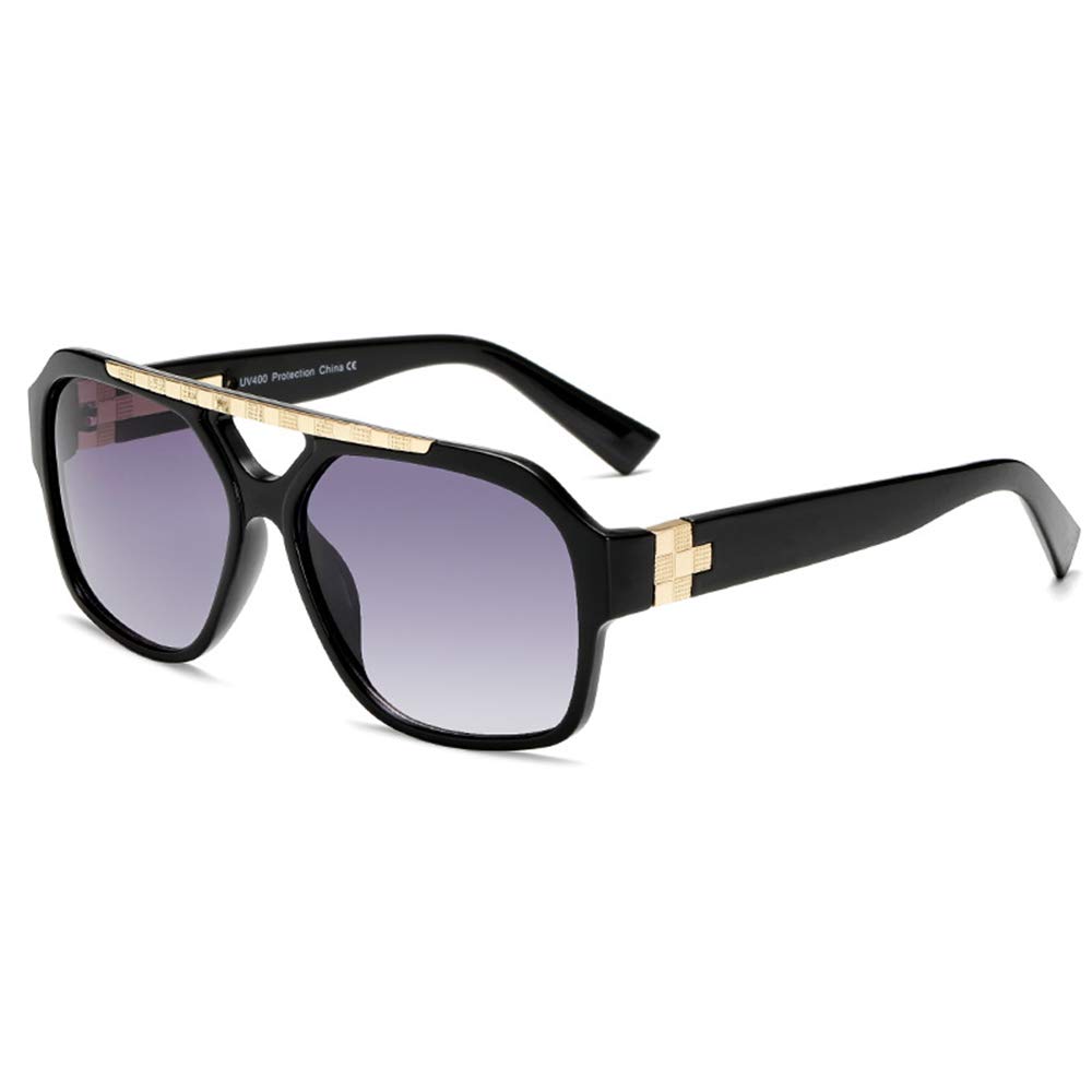 Retro Square Aviator Polarized Sunglasses for Women Men -100 UV 400 Protection
