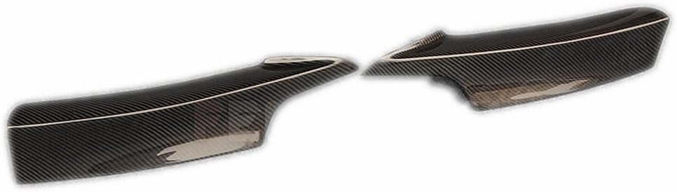New Carbon Fiber Front Lip Spoiler 2PCS (Only for M-Tech Bumper) Compatible with BMW 3 Series F30 2012-2018 316i 320i 328i 335i