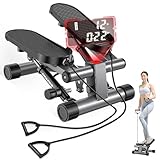 【2026年 アップグレード版】CHAOKE ステッパー ツイストステッパー 静音 ダイエット 脂肪燃焼 エア＋オイル駆動 最大耐荷重150kg 体幹・有酸素運動・筋トレ対応 室内用 トレーニング器具 5年保証